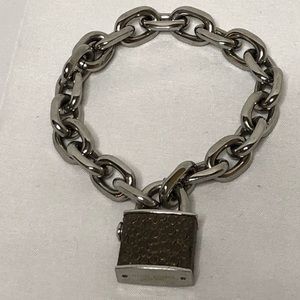 Henri Bendel Lock Bracelet (RARE)